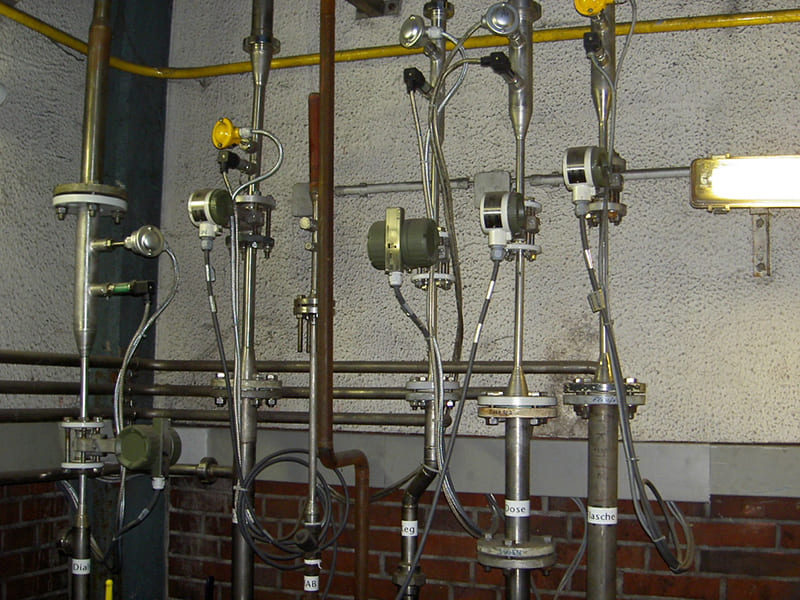 Durchflussmessung an gasförmigen Medien mit Temperatur- und Druckkompensation